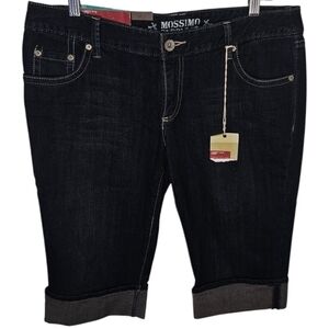 NWT Mossimo Supply Co. Lowest Rise Crop Straight Hip & Thigh Stretch Jeans